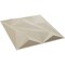 Ekena Millwork 19 5/8in. W x 19 5/8in. H Marquise EnduraWall Decorative 3D Wall Panel Covers 2.67 Sq. Ft. WP20X20MQEPE - alternate 6